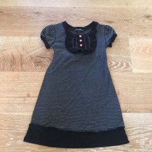Cotton Girls Cap Sleeve Dress